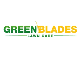 Green Blades Lawn Care logo design by PMG