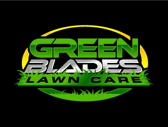 Green Blades Lawn Care logo design by aRBy