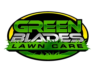 Green Blades Lawn Care logo design by aRBy