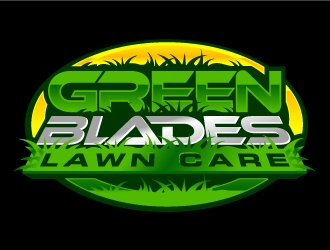 Green Blades Lawn Care logo design by aRBy