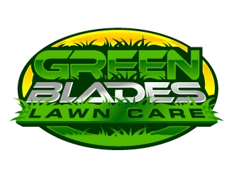 Green Blades Lawn Care logo design by aRBy