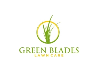 Green Blades Lawn Care logo design by lj.creative