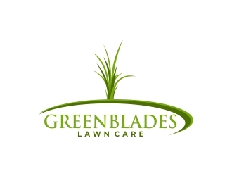 Green Blades Lawn Care logo design by lj.creative