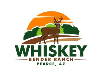 Whiskey Bender Ranch logo design by KDesigns