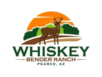 Whiskey Bender Ranch logo design by KDesigns