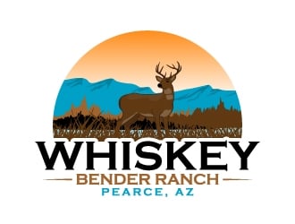 Whiskey Bender Ranch logo design by KDesigns