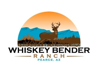 Whiskey Bender Ranch logo design by KDesigns