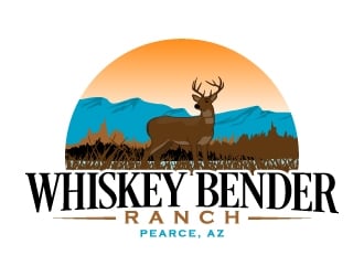 Whiskey Bender Ranch logo design by KDesigns