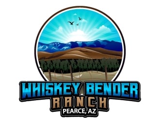 Whiskey Bender Ranch logo design by uttam