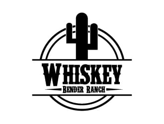 Whiskey Bender Ranch logo design by AamirKhan