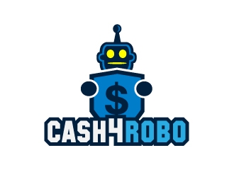Cash 4 Robo logo design by samuraiXcreations