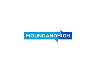 MoundandHigh  or Mound&High logo design by haidar