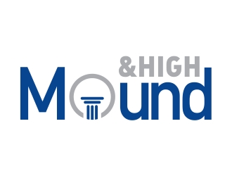 MoundandHigh  or Mound&High logo design by cikiyunn