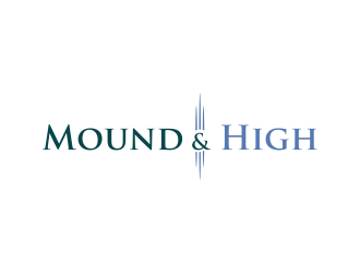 MoundandHigh  or Mound&High logo design by oke2angconcept