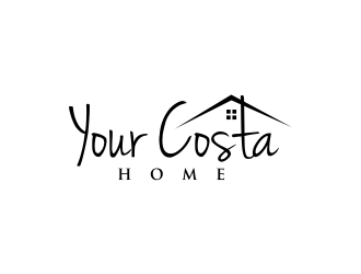 Your Costa Home logo design by oke2angconcept