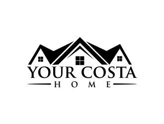 Your Costa Home logo design by oke2angconcept