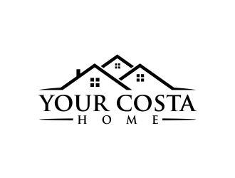 Your Costa Home logo design by oke2angconcept