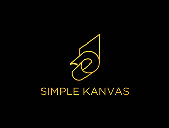 Simple Kanvas logo design by logolady