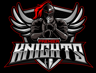 Premier Athletics Sports Academy AKA Premier Knights logo design by THOR_