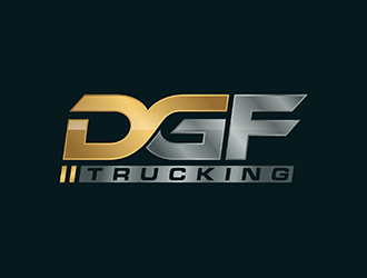 DGF Trucking logo design by ndaru