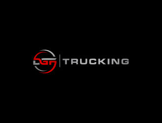 DGF Trucking logo design by checx