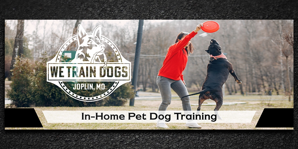 We Train Dogs logo design by Gelotine