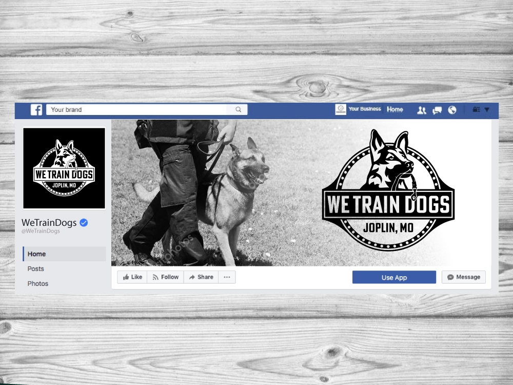 We Train Dogs logo design by jaize