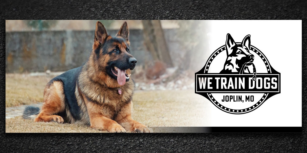 We Train Dogs logo design by Boomstudioz