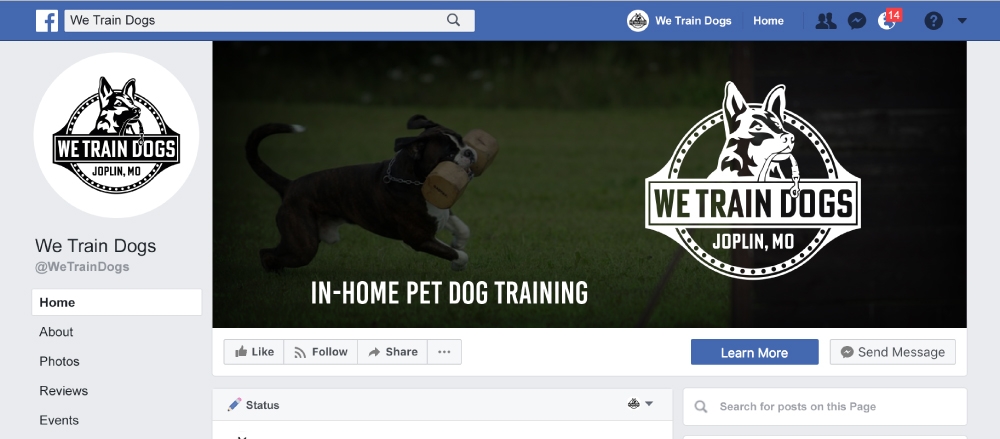 We Train Dogs logo design by LogOExperT