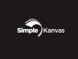 Simple Kanvas logo design by YONK