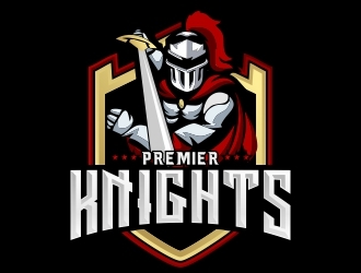 Premier Athletics Sports Academy AKA Premier Knights logo design by rizuki