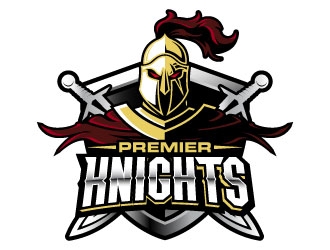 Premier Athletics Sports Academy AKA Premier Knights logo design by daywalker