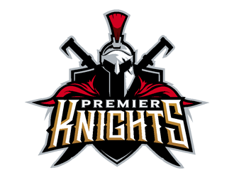 Premier Athletics Sports Academy AKA Premier Knights logo design by coco