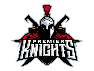 Premier Athletics Sports Academy AKA Premier Knights logo design by coco