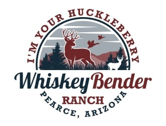 Whiskey Bender Ranch logo design by Kirito