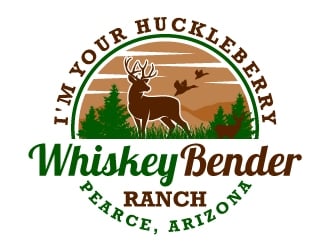 Whiskey Bender Ranch logo design by Kirito