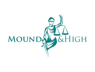 MoundandHigh  or Mound&High logo design by uttam