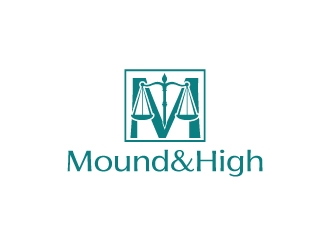 MoundandHigh  or Mound&High logo design by uttam