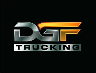 DGF Trucking logo design by agil