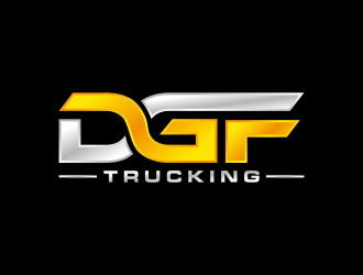 DGF Trucking logo design by FirmanGibran