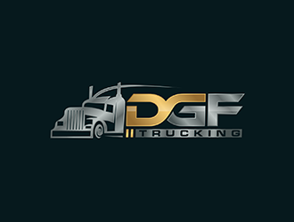 DGF Trucking logo design by ndaru