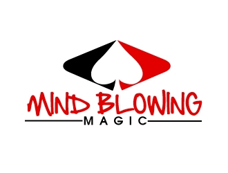 MIND BLOWING MAGIC logo design by AamirKhan