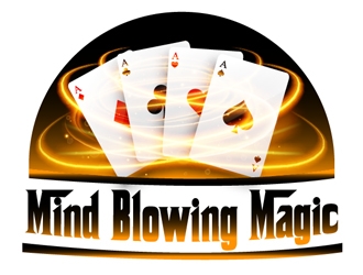 MIND BLOWING MAGIC logo design by Roma