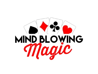 MIND BLOWING MAGIC logo design by AamirKhan