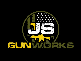 JS GUNWORKS logo design by aRBy