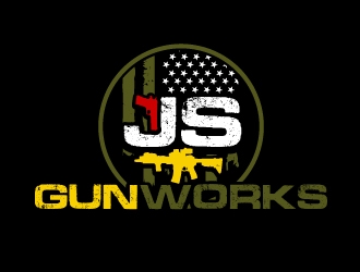 JS GUNWORKS logo design by aRBy