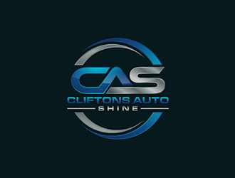 Cliftons Auto Shine logo design by ndaru