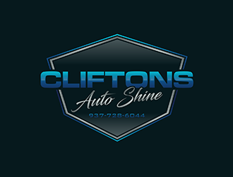 Cliftons Auto Shine logo design by ndaru