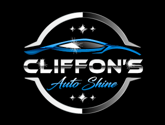 Cliftons Auto Shine logo design by SOLARFLARE