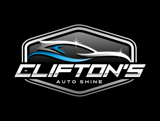 Cliftons Auto Shine logo design by AisRafa